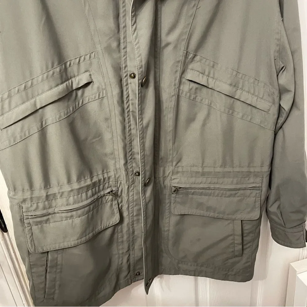 Vintage TT & CO. Men's Green Jacket